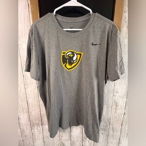 VCU Rams Nike Dri-Fit Logo Short Sleeve Shirt Women's Gray Large